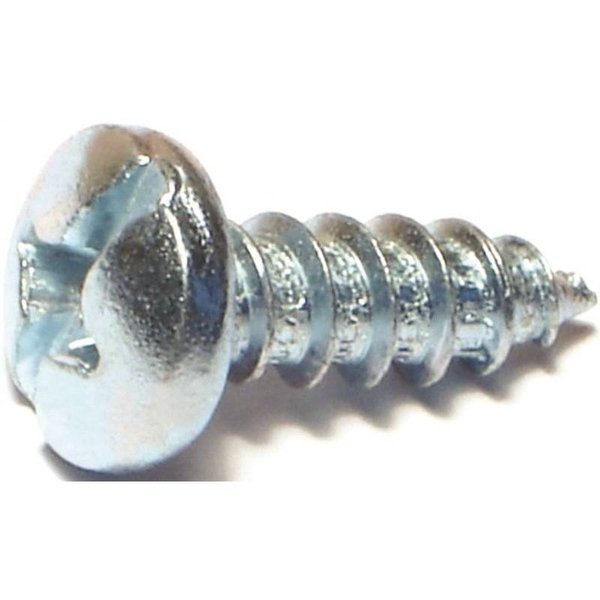 Midwest Fastener Thread Cutting Screw, #14 x 3/4 in, Zinc Plated Combination Phillips/Slotted Drive 03209